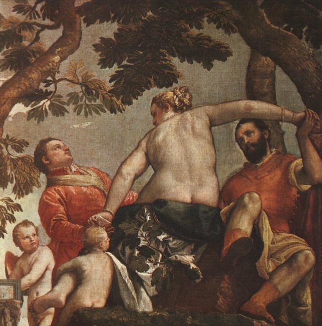  Paolo  Veronese The Allegory of Love China oil painting art